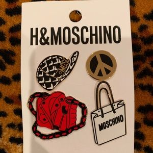 New Moschino Pins